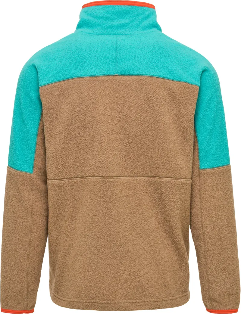 Cotopaxi Mens Dorado Half-Zip Fleece Jacket - Lagoon-Desert-1