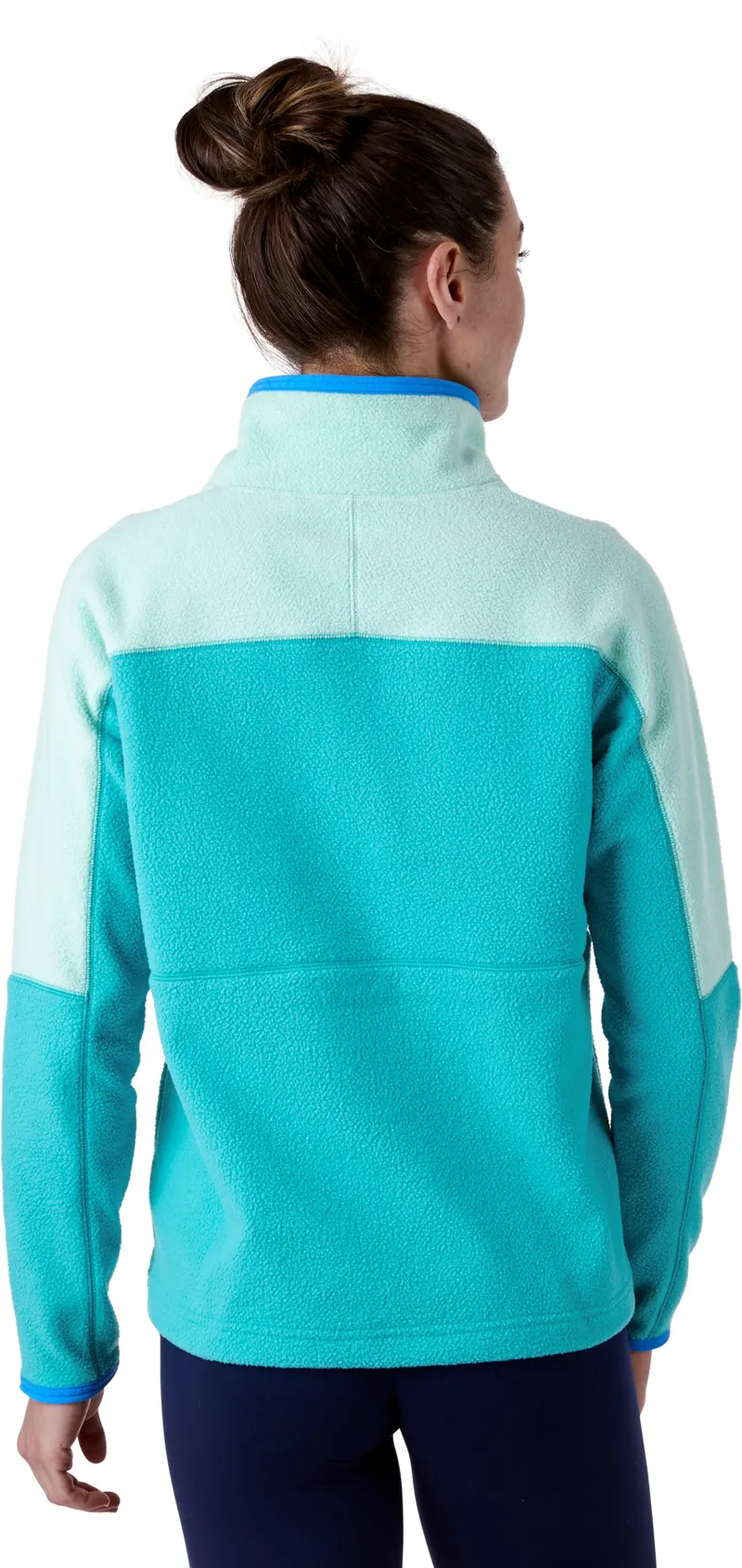 Cotopaxi Womens Dorado Half-Zip Fleece Jacket - Agave-Lagoon-5