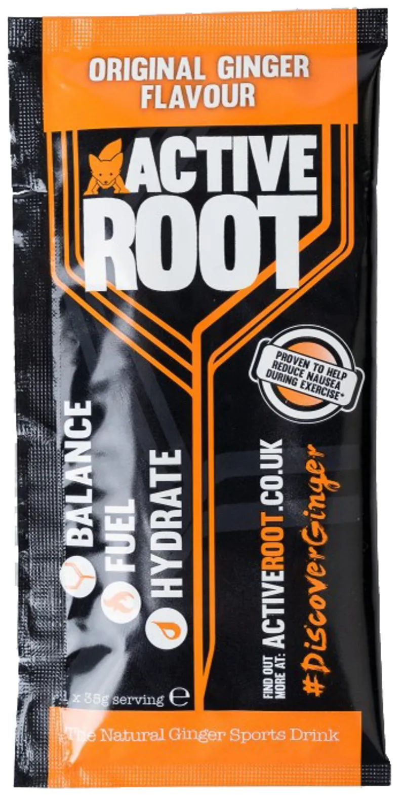 Active Root Natural Sports Drink Sachets - Original Ginger