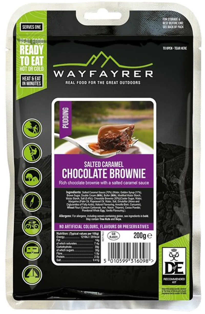 Wayfayrer Salted Caramel Chocolate Brownie