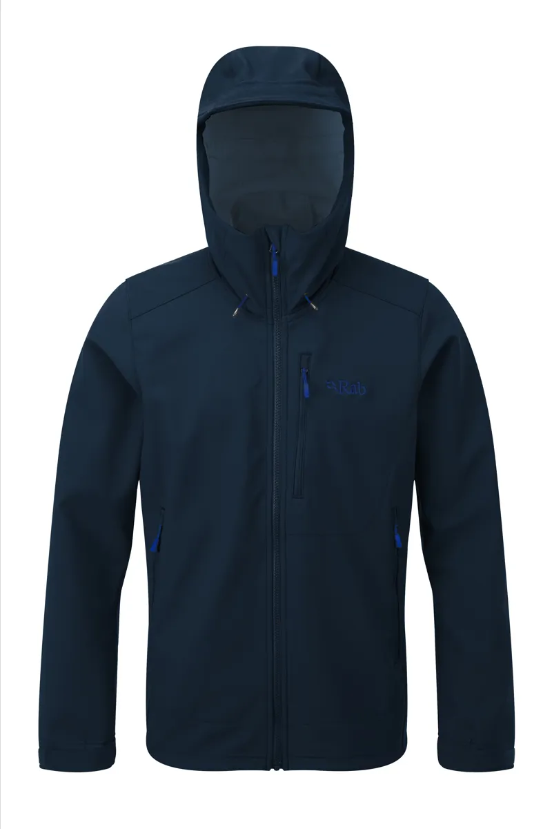 Rab Mens Salvo Softshell Jacket - Deep Ink
