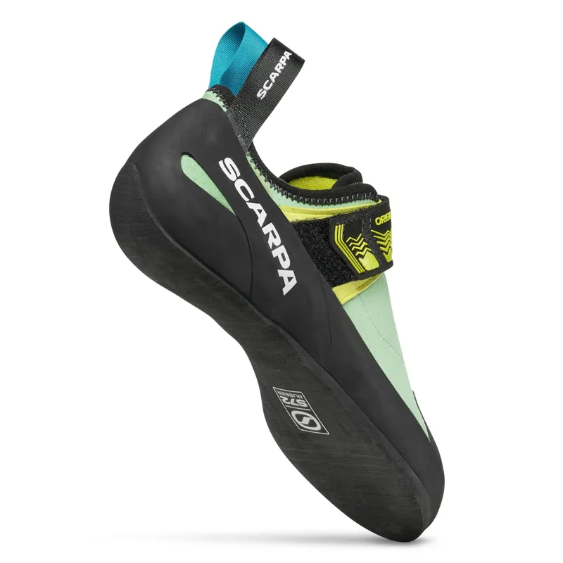 Scarpa Womens Origin VS Climbing Shoe - Pastel Green-Lime-5
