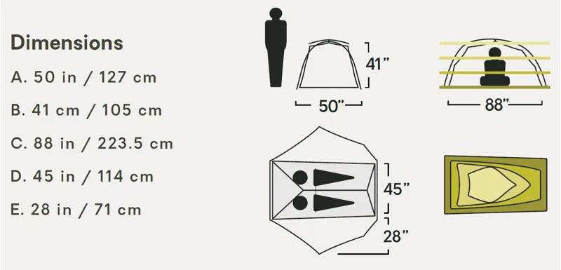 NEMO Dragonfly OSMO Bikepack 2P Tent-1