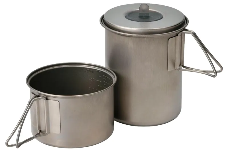 Snow Peak 2.0 Titanium Mini Solo Combo Cook Set-1