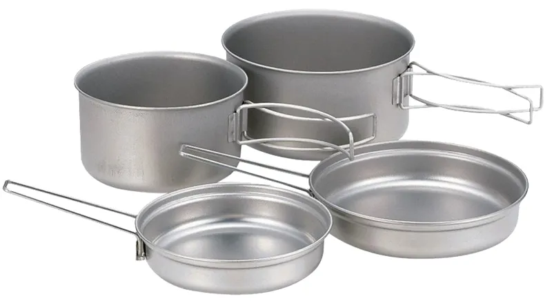 Snow Peak 4 Piece Titanium Multi Cook Set-1