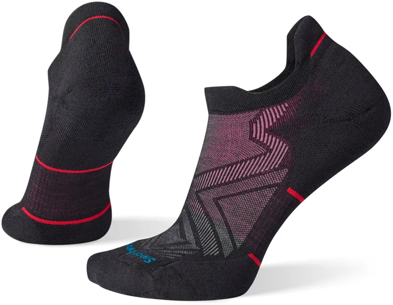 Smartwool Womens Run Targeted Cushion Low Ankle Socks - Black