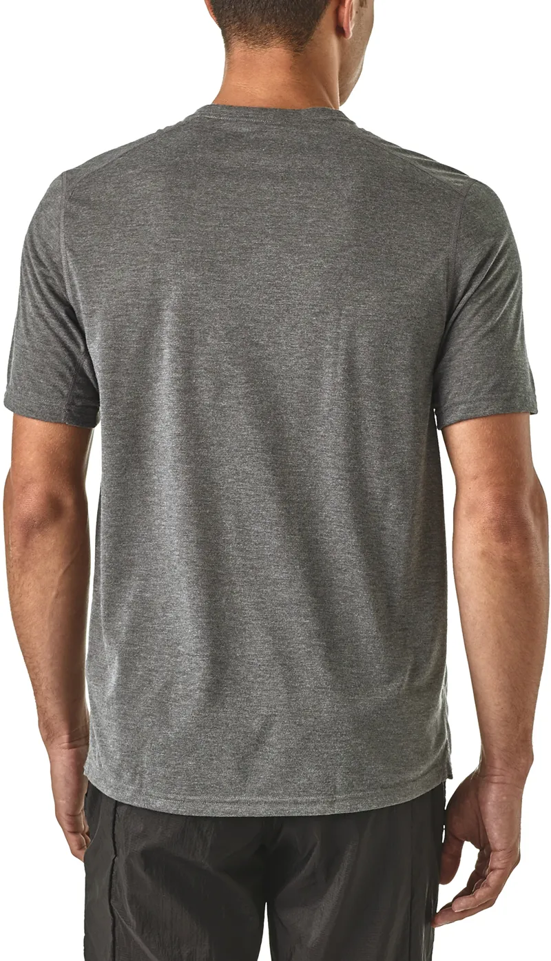 Patagonia Mens Capilene Cool Trail Shirt - Balkan Blue-2