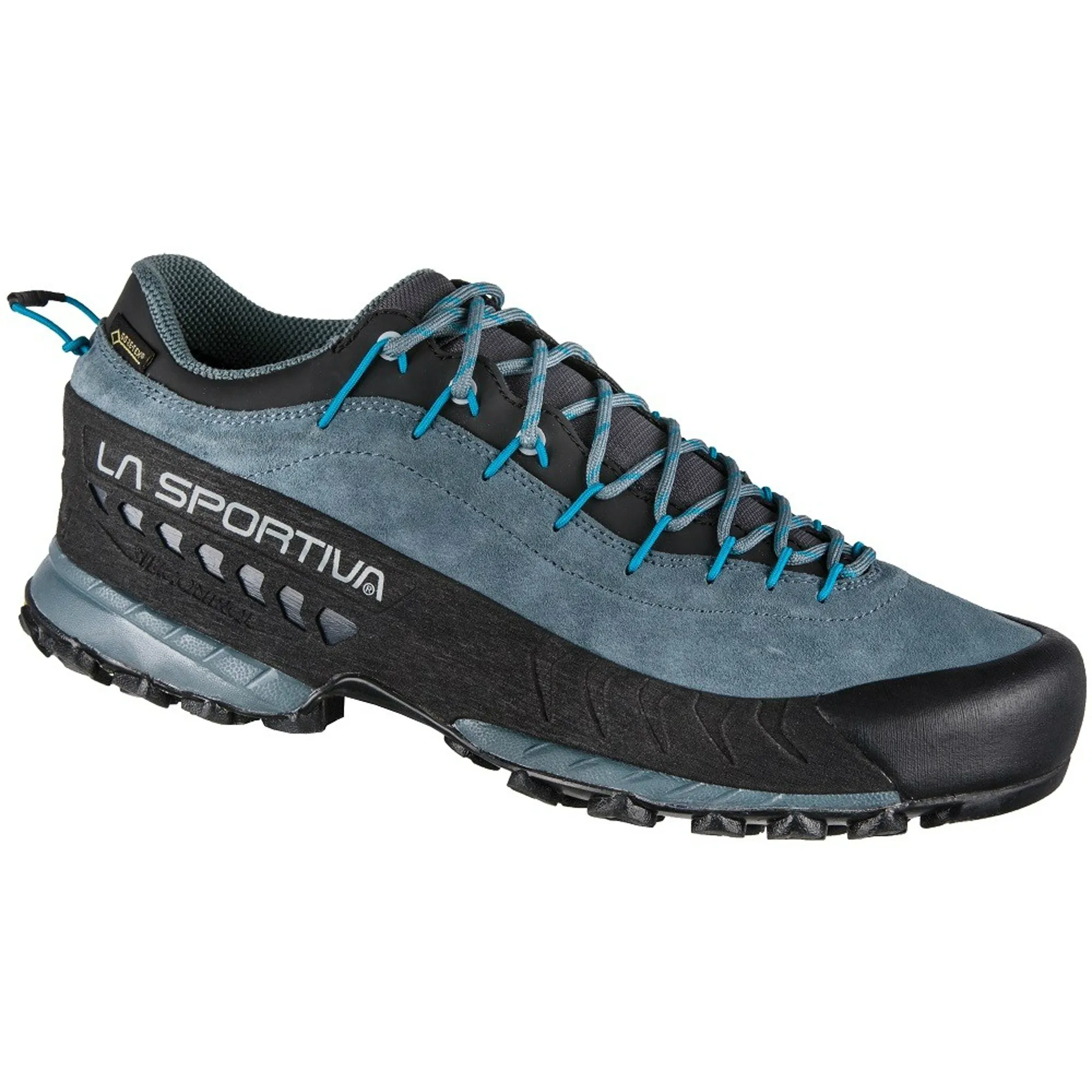 La Sportiva Mens TX4 GTX Approach Shoe Slate/ Tropic Blue