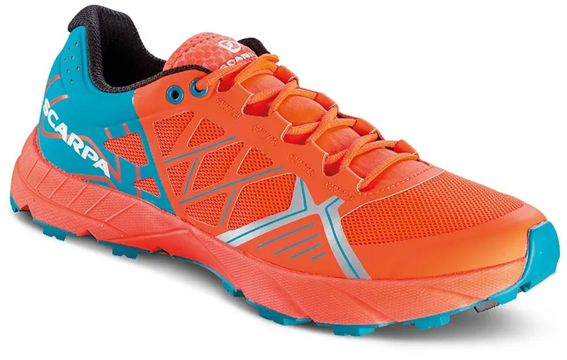 Scarpa Womens Spin Shoe Bright Red/ Sea