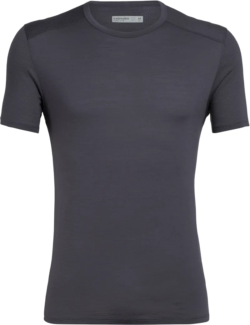 Icebreaker Mens Amplify SS Crewe - Panther