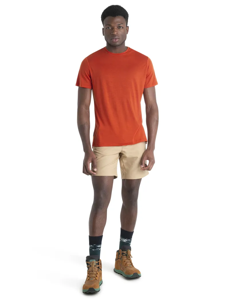Icebreaker Mens Merino 125 Cool-Lite Sphere III SS Tee - Molten-4