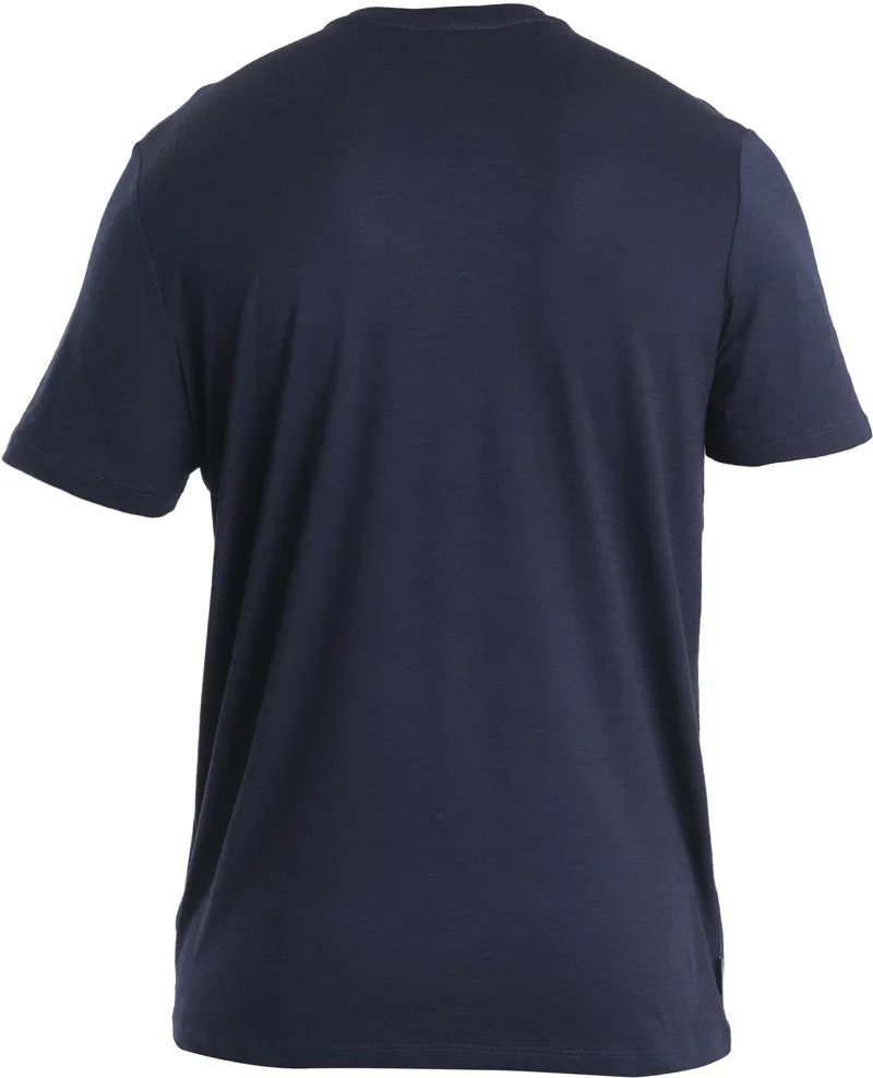 Icebreaker Mens Merino 150 Tech Lite III Short Sleeved Tee - Midnight Navy-1
