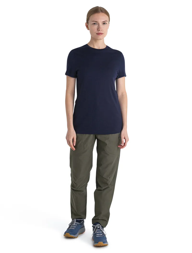 Icebreaker Womens Merino 150 Tech Lite III SS Tee - Midnight Navy-4