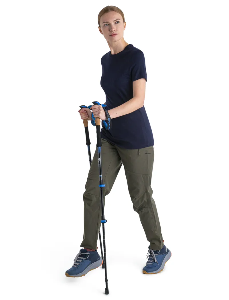 Icebreaker Womens Merino 150 Tech Lite III SS Tee - Midnight Navy-6