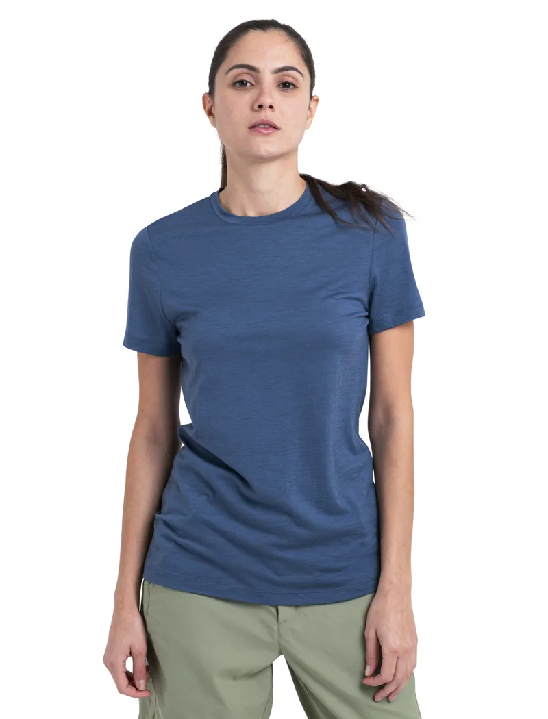 Icebreaker Womens Merino 150 Tech Lite III Short Sleeved Tee - Dawn-2