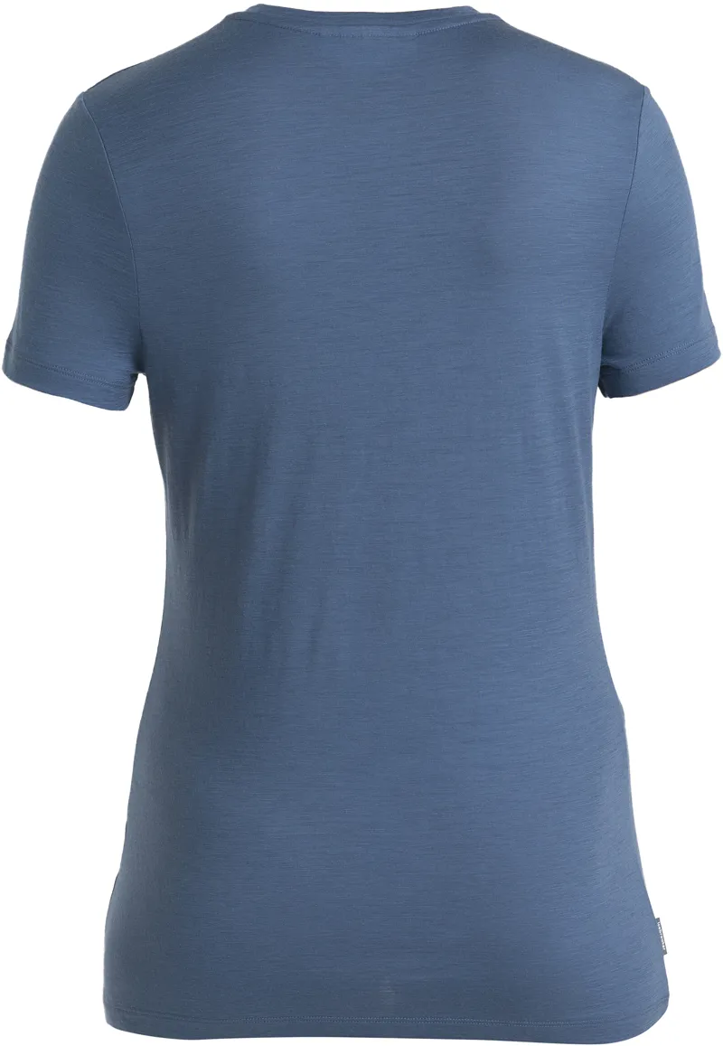 Icebreaker Womens Merino 150 Tech Lite III Short Sleeved Tee - Dawn-1
