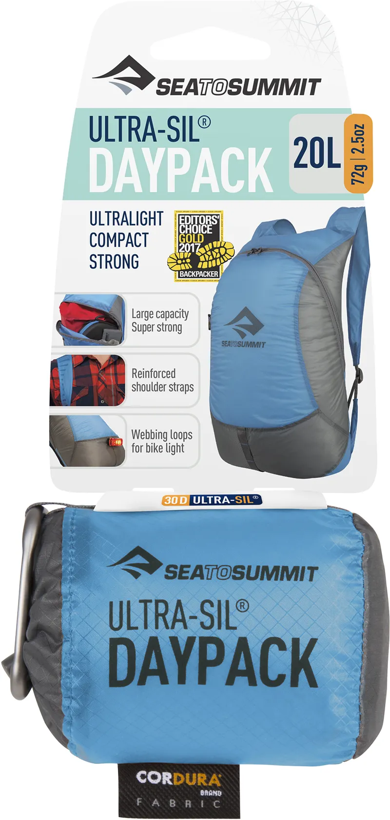 Sea To Summit Ultra-Sil Day Pack - Sky Blue-4