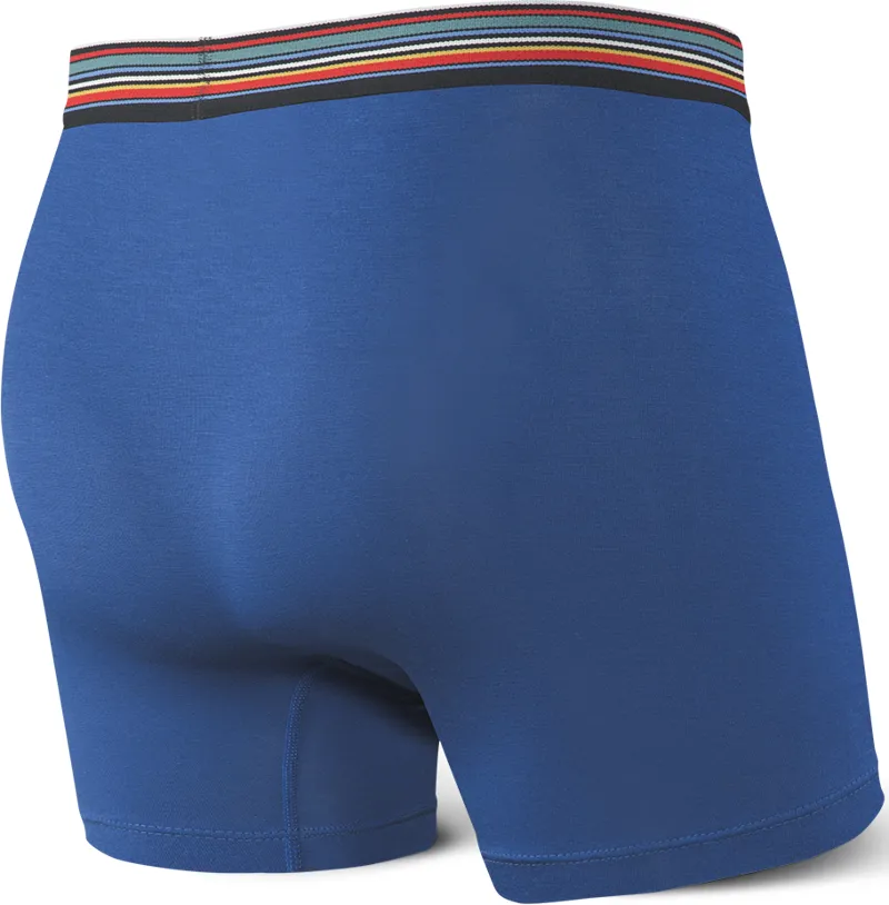 SAXX Mens Vibe Boxer Brief - City Blue-1