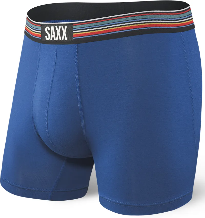 SAXX Mens Vibe Boxer Brief - City Blue