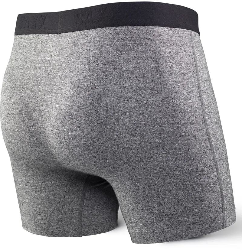 SAXX Mens Vibe Boxer Brief - Salt and Pepper-1