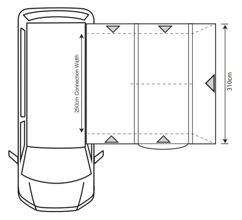 Outdoor Revolution Movelite T2 Mid Drive-Away Awning - 2021 Model	-1