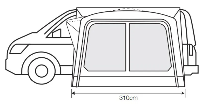 Outdoor Revolution Movelite T2 Mid Drive-Away Awning - 2021 Model	-3