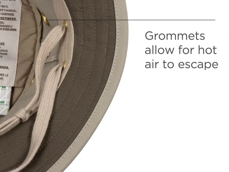 Tilley T5 Medium Curved Brim Hat - Khaki/ Olive-2