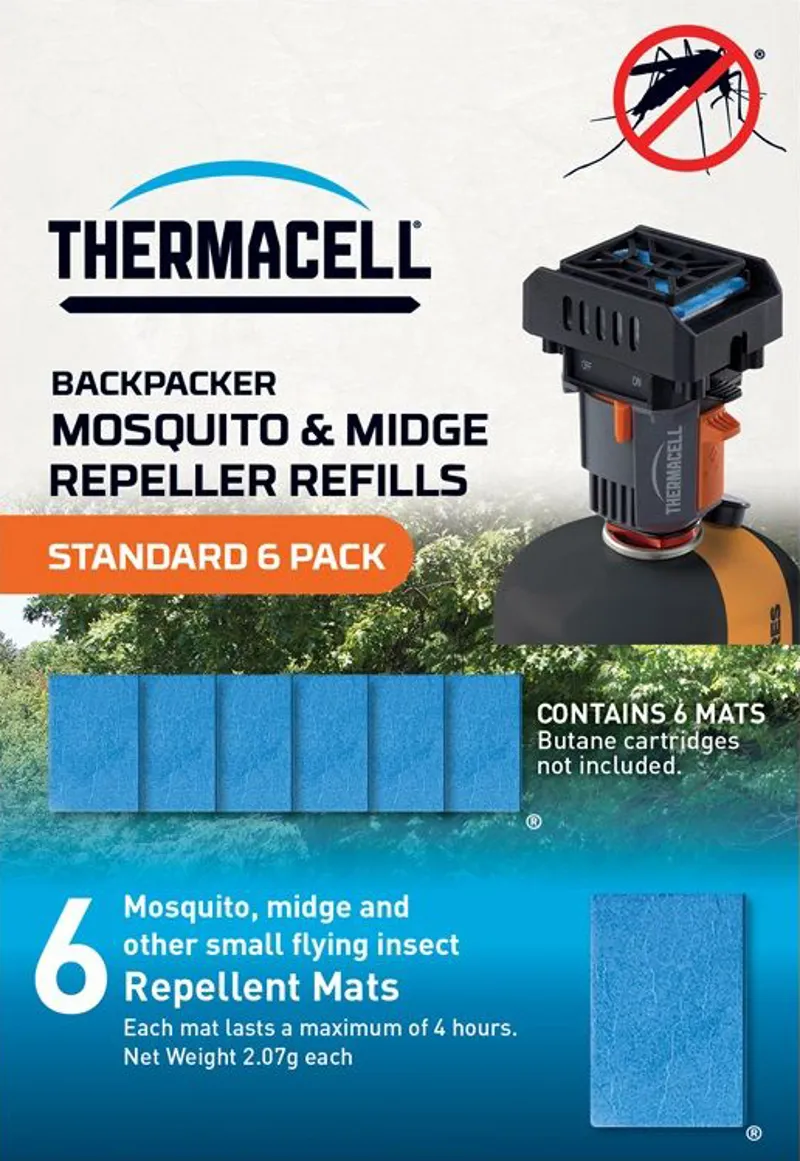 Thermacell Backpacker Repeller Refills 6 Pack