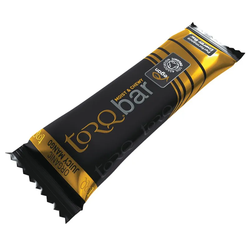 Torq Organic Energy Bar - Juicy Mango - 10 Pack