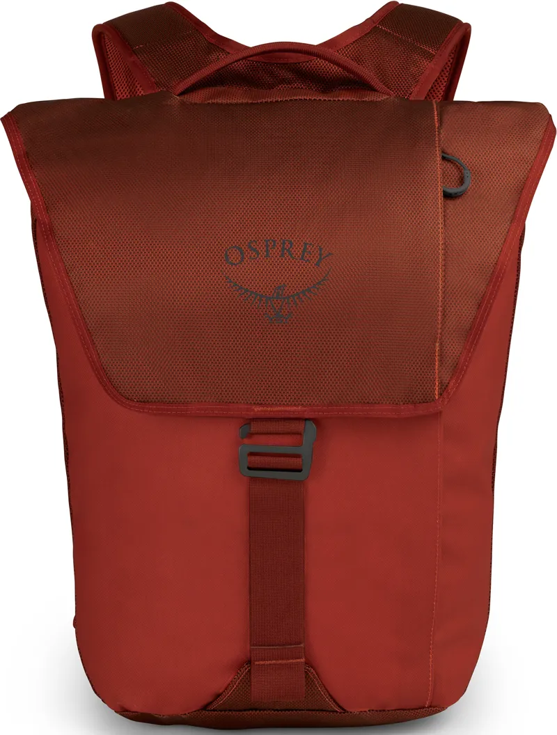 Osprey Transporter Flap Rucksack - Ruffian Red-1