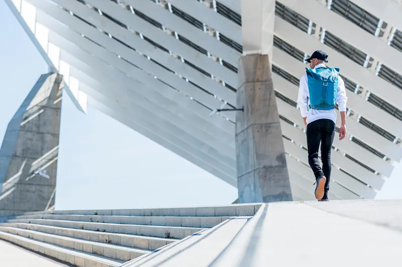 Osprey Transporter Flap Rucksack - Black-8