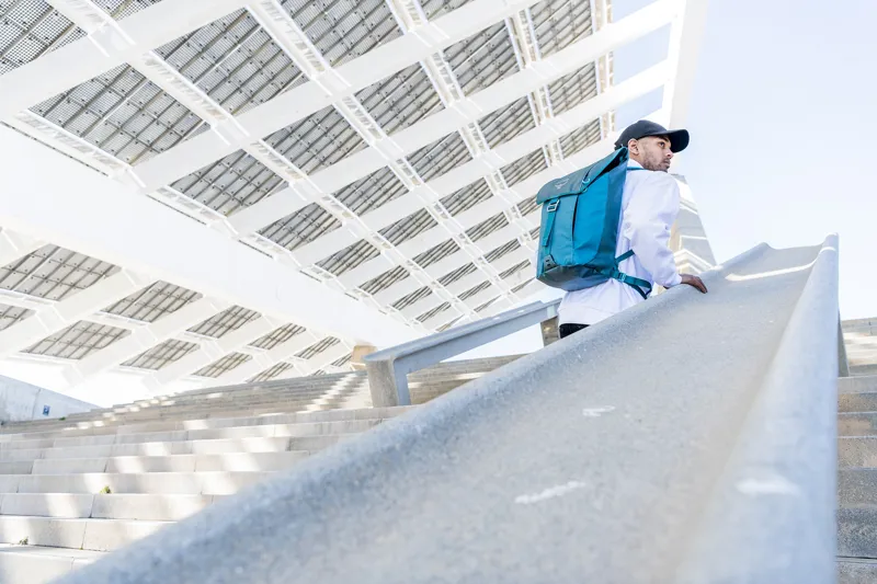 Osprey Transporter Flap Rucksack - Black-9