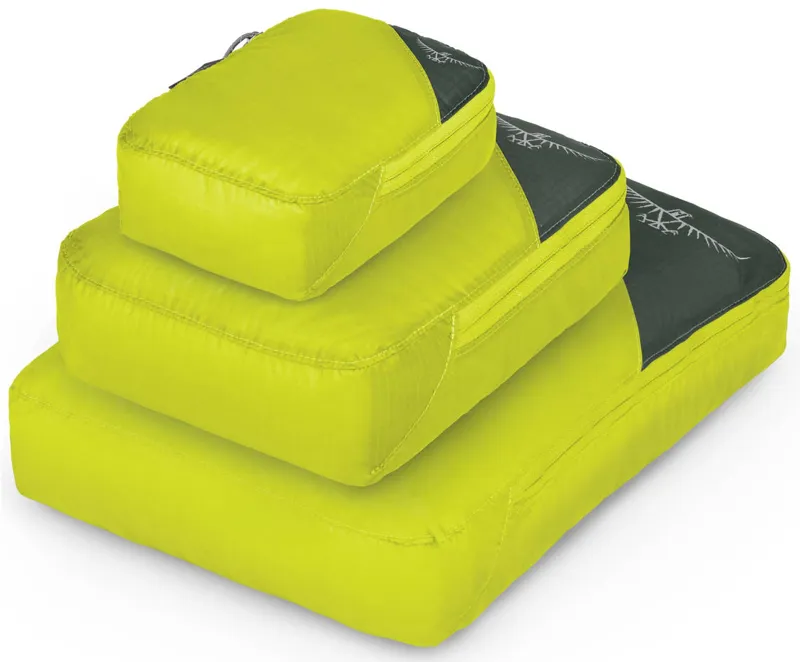 Osprey Ultralight Packing Cube Set - Electric Lime-1