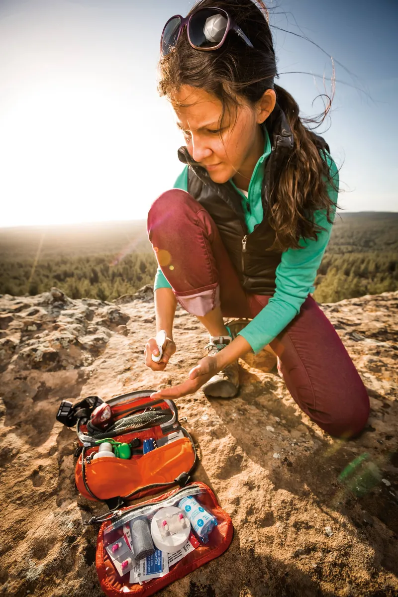 Osprey Ultralight Washbag Zip - Poppy Orange-5