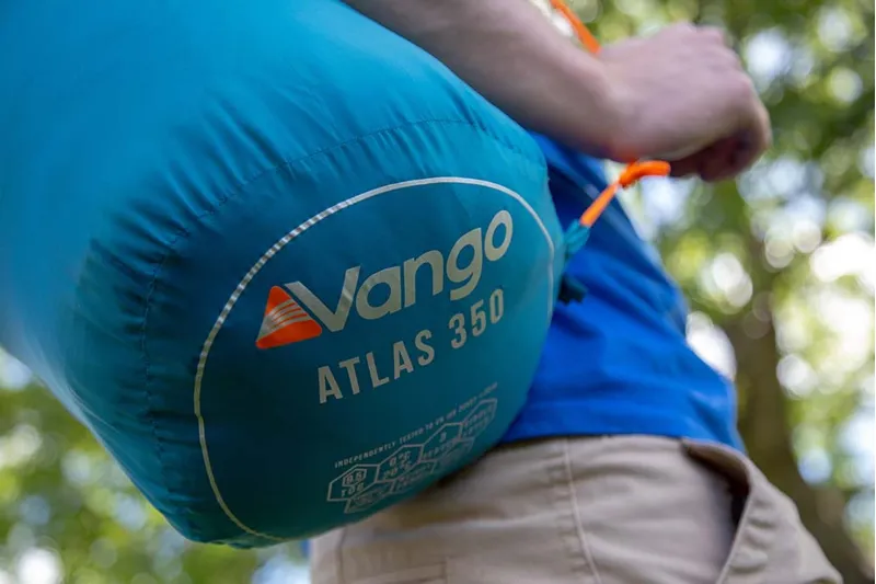 Vango Atlas Junior Sleeping Bag - Bondi Blue-4