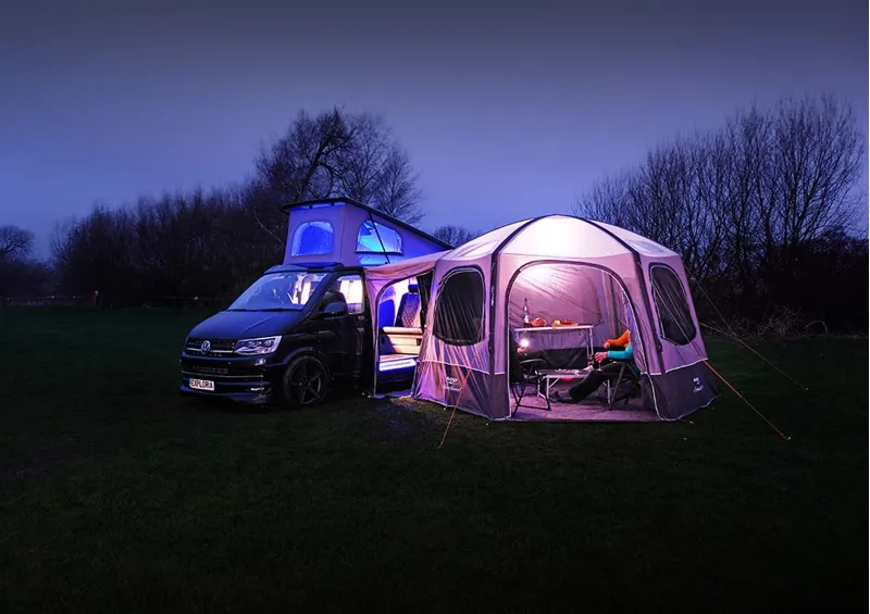 Vango AirHub Hexaway II Low Inflatable AirBeam Awning - 2020 Model-5