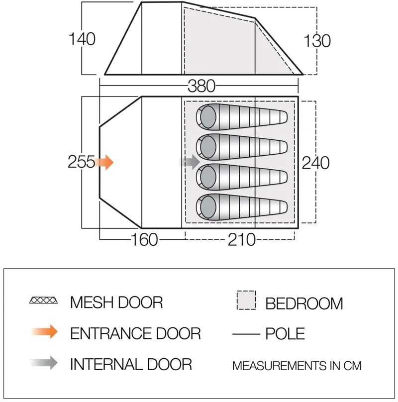 Vango Spey 400+ Tent - 2020 Model-1