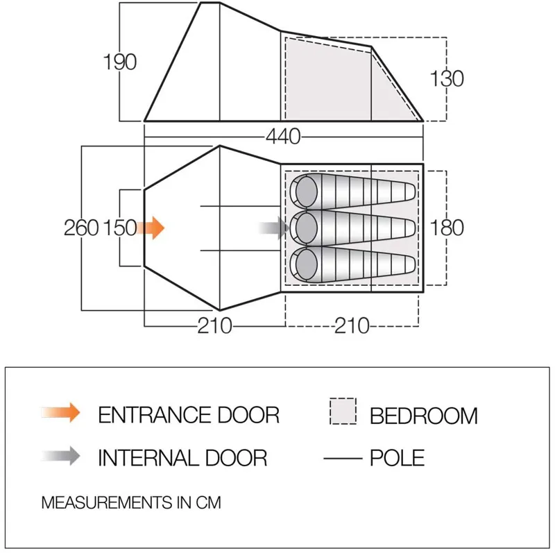 Vango Galaxy 300 Tent - 2023 Model-1