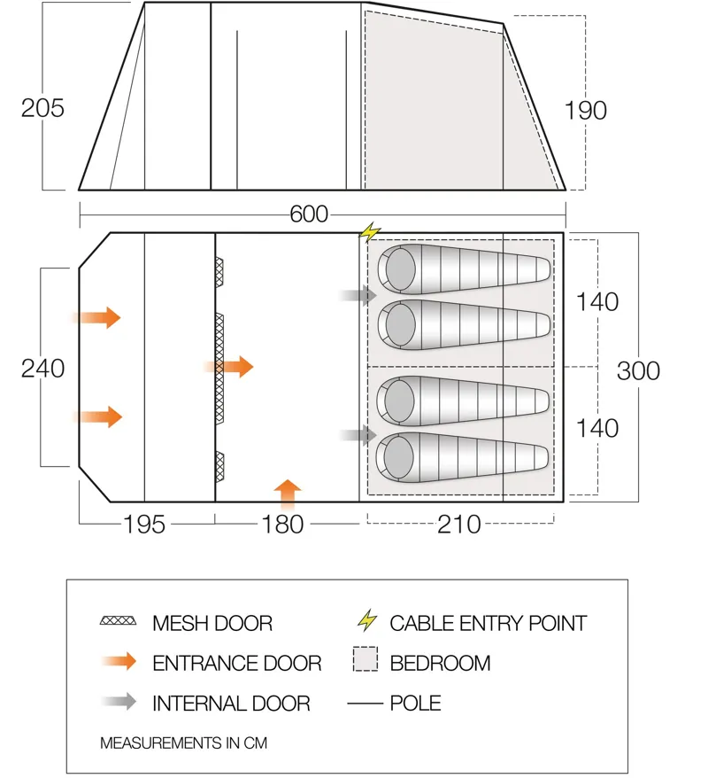 Vango Stargrove II 450 Tent - 2021 Model-1
