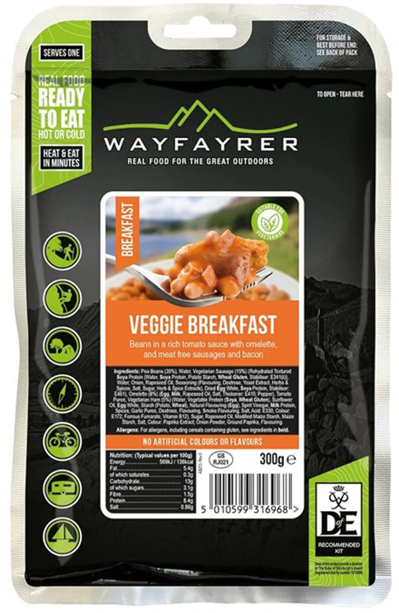 Wayfayrer Vegetarian All Day Breakfast