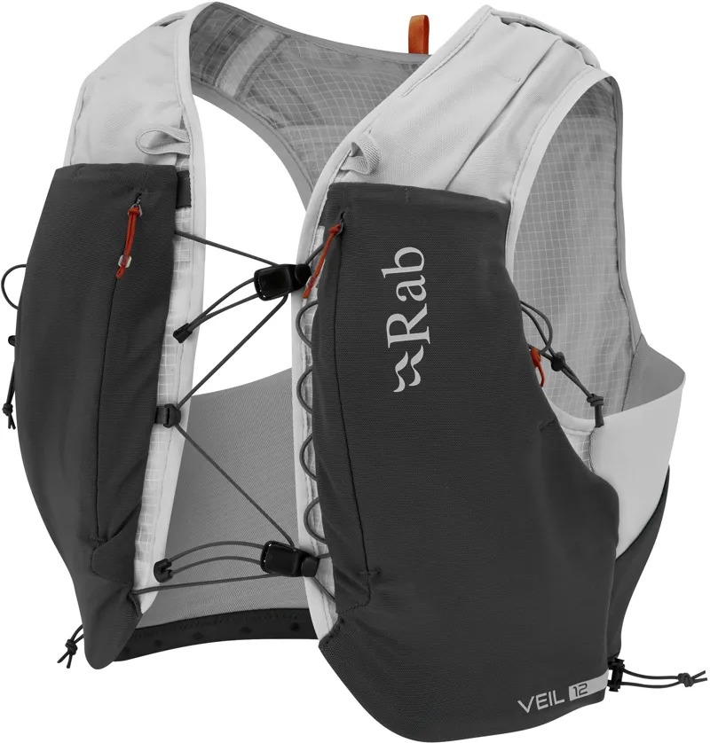 Rab Veil 12 Running Vest - Gargoyle-Graphene-1