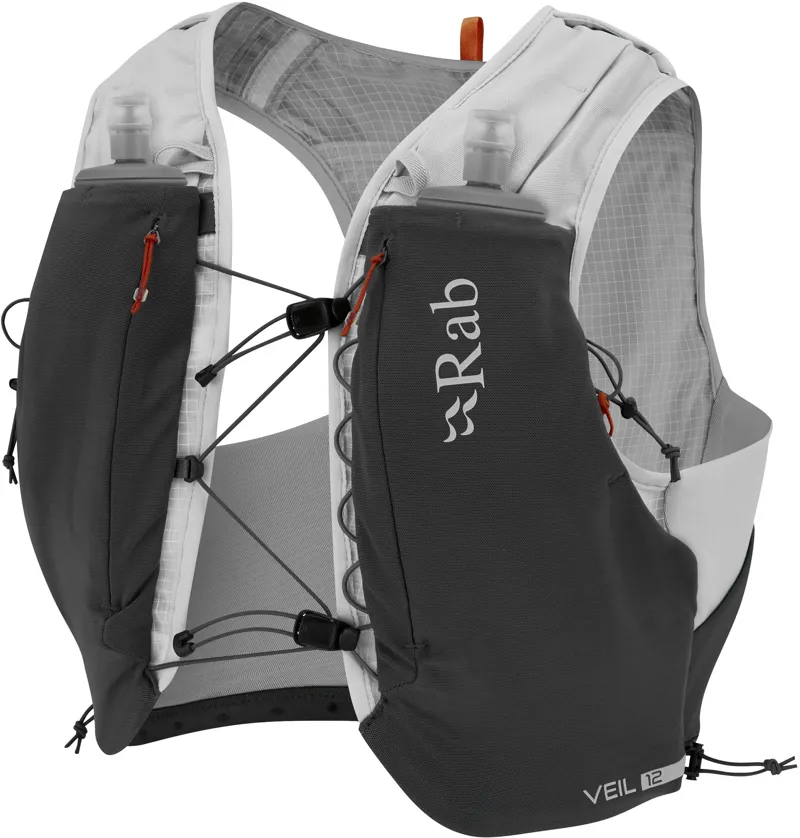 Rab Veil 12 Running Vest - Gargoyle-Graphene