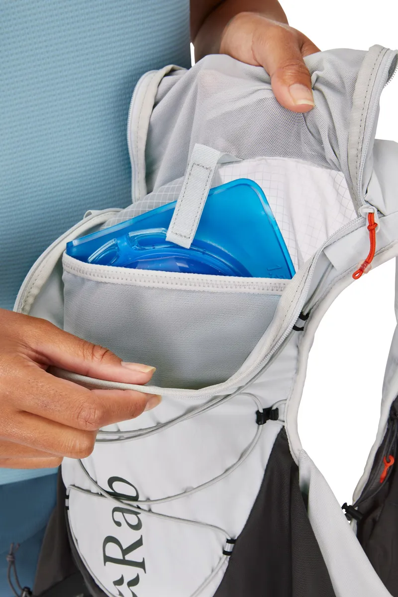 Rab Veil 12 Running Vest - Gargoyle-Graphene-12