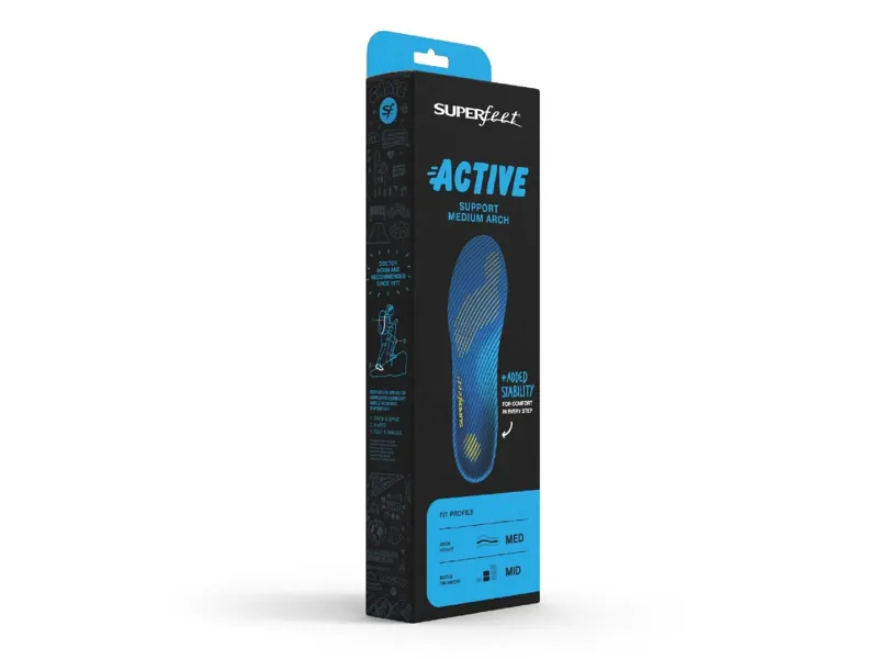 Superfeet Active Support Medium Arch Insoles-5