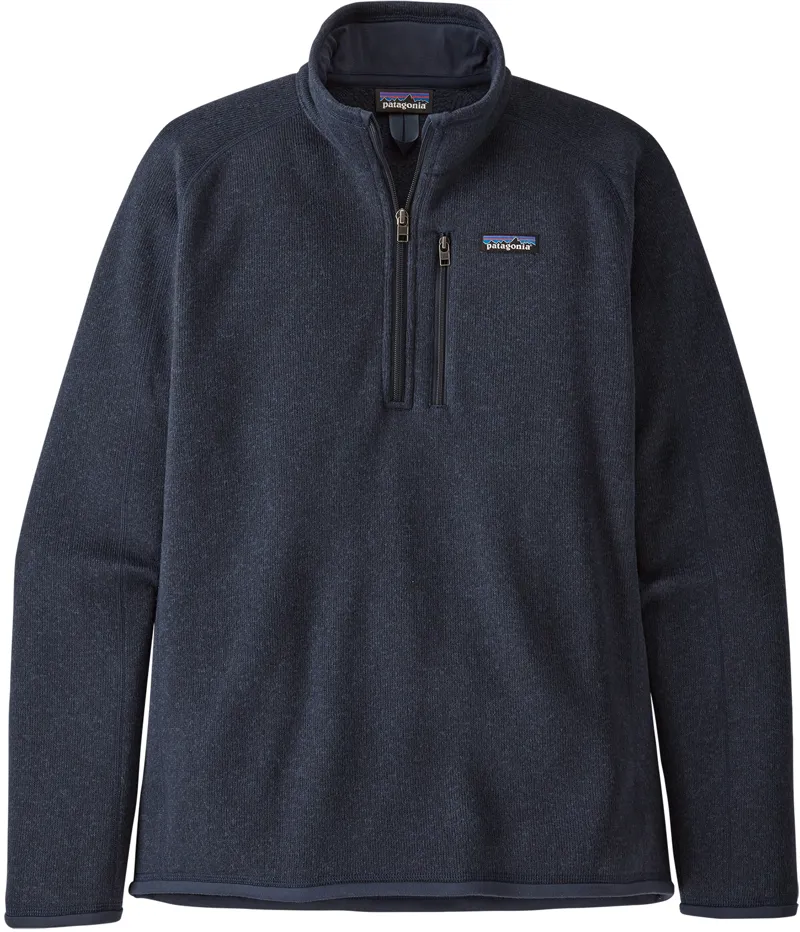 Patagonia Mens Better Sweater 1/4 Zip Fleece - New Navy