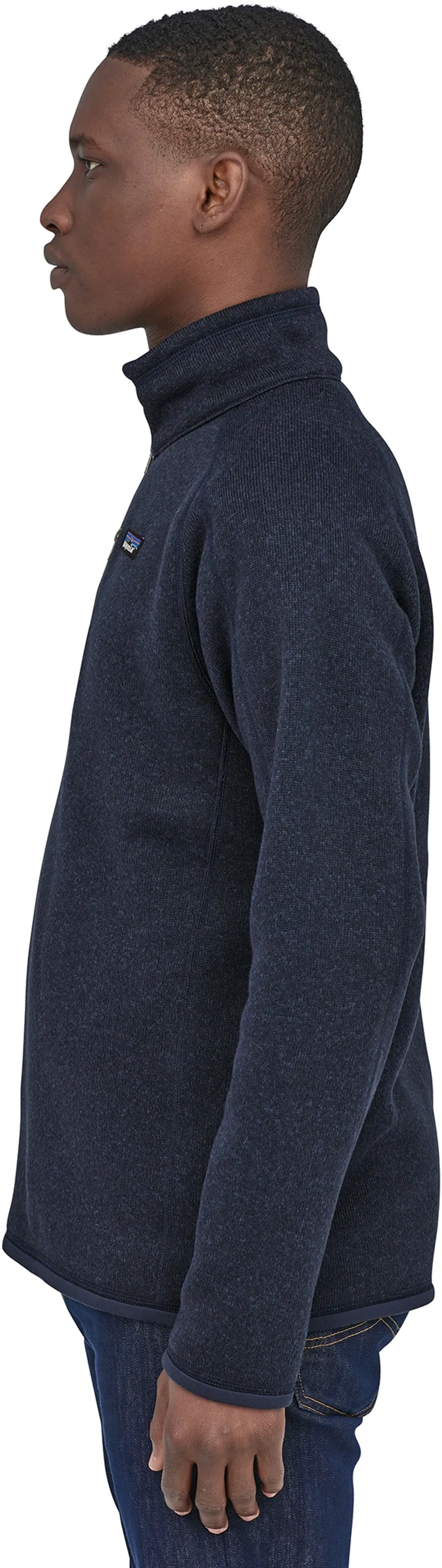 Patagonia Mens Better Sweater 1/4 Zip Fleece - New Navy-2