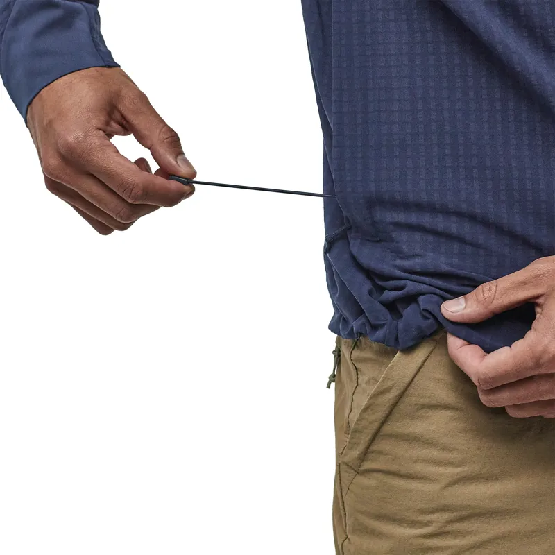 Patagonia Mens R1 TechFace Jacket - Andes Blue-4