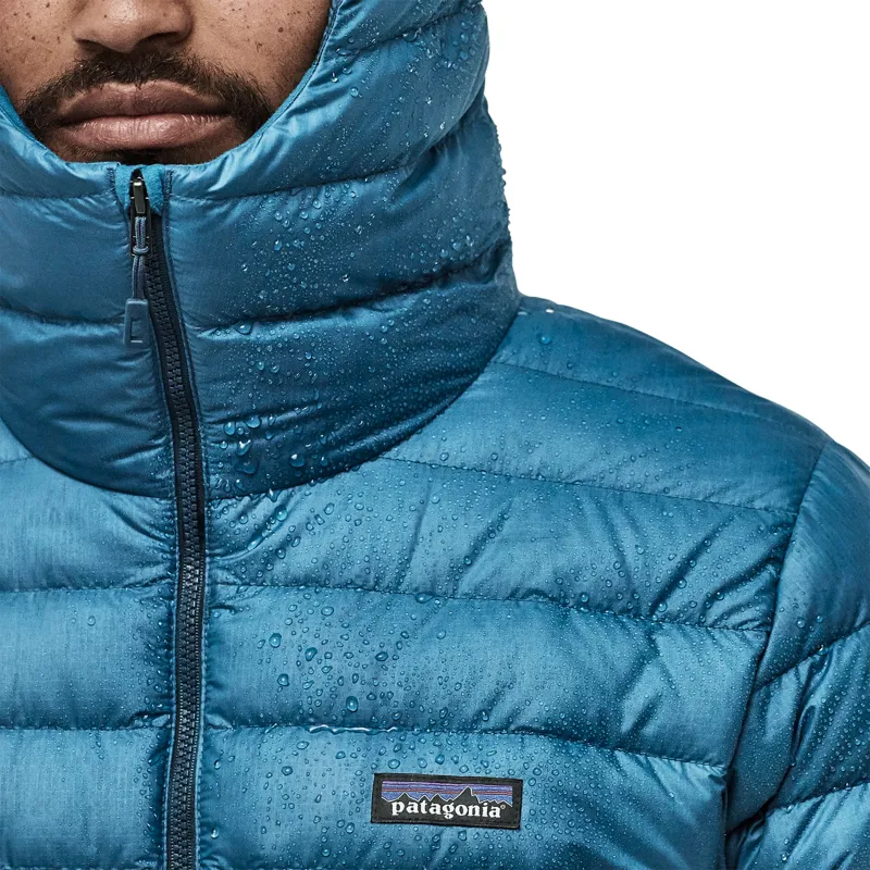 Patagonia Mens Down Sweater Hoody - Balkan Blue-5