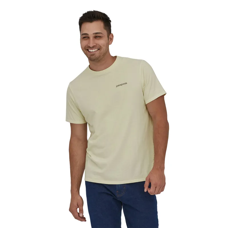 Patagonia Unisex Fitz Roy Icon Responsibili-Tee - Birch White-1