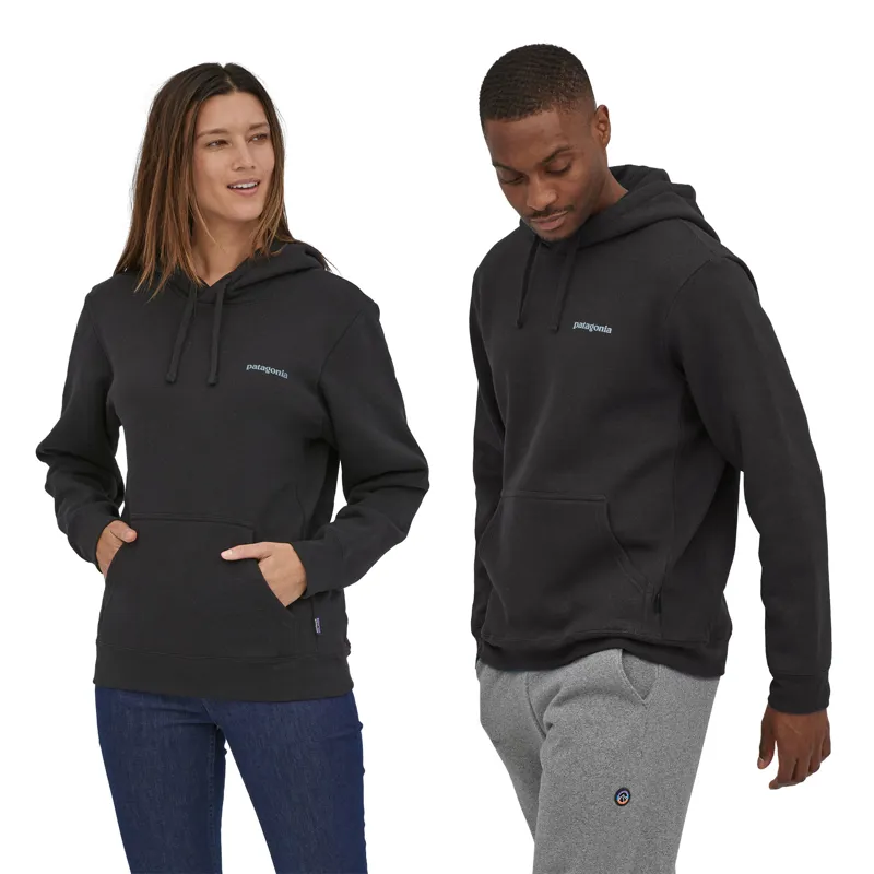 Patagonia Unisex Fitz Roy Icon Uprisal Hoody - Ink Black-1